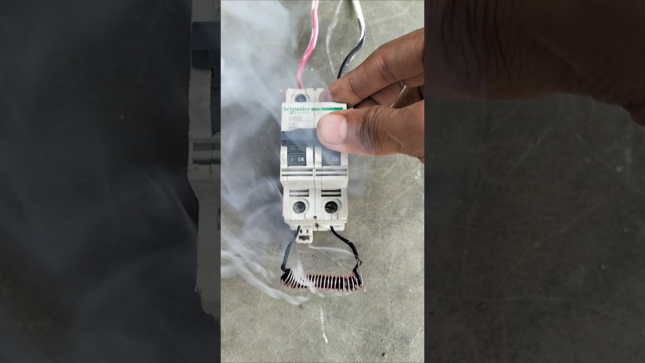 GM 1 pair cable element experiment with 63 ampere to Paul breaker #video #shorts