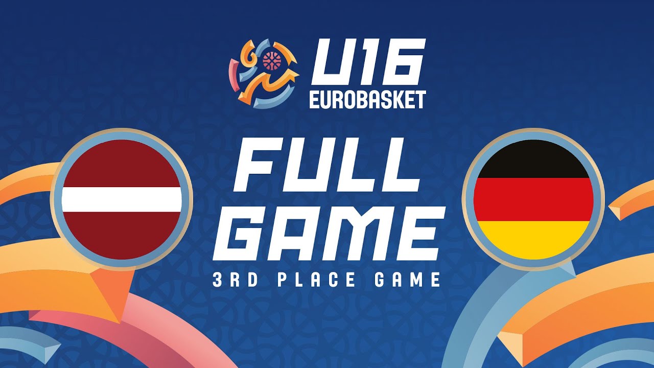 3rd Place Game | Latvia v Germany | Full Basketball Game | FIBA U16 Women's EuroBasket 2025