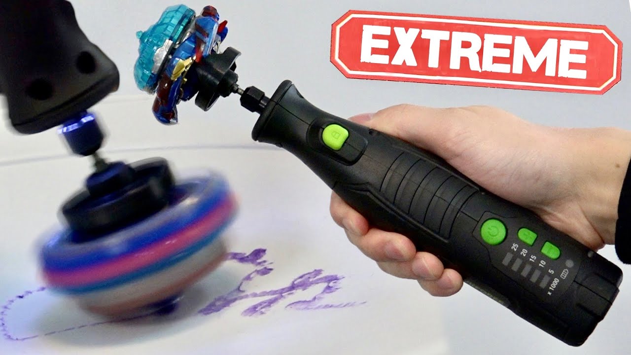 WIRELESS ELECTRIC LAUNCHER! | Drill Launcher Mod 3.0 - HIGH SPEED (25K RPM) Beyblade Custom Launcher