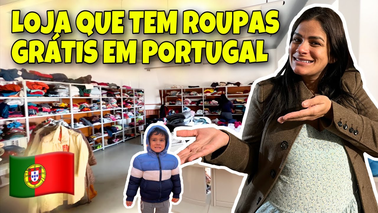 ROUPAS DE GRAÇA EM PORTUGAL 🇵🇹