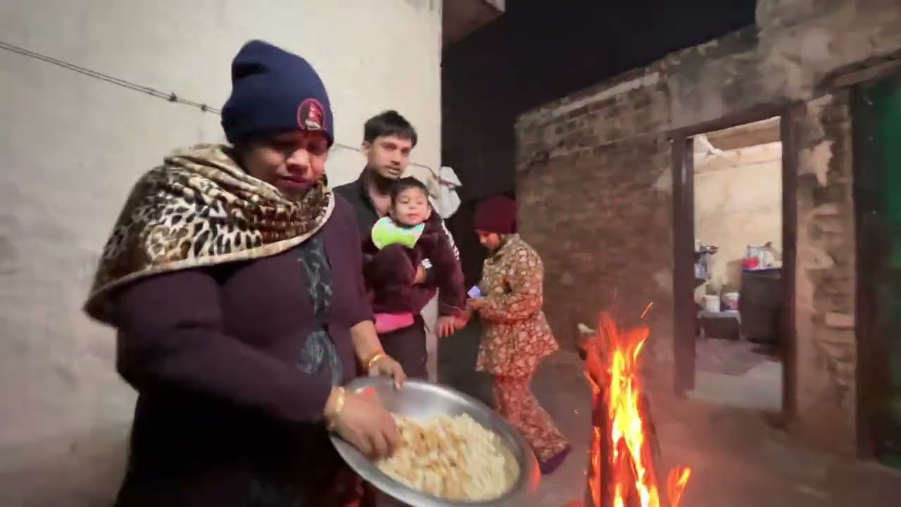Lohri vlog… with family 🥰