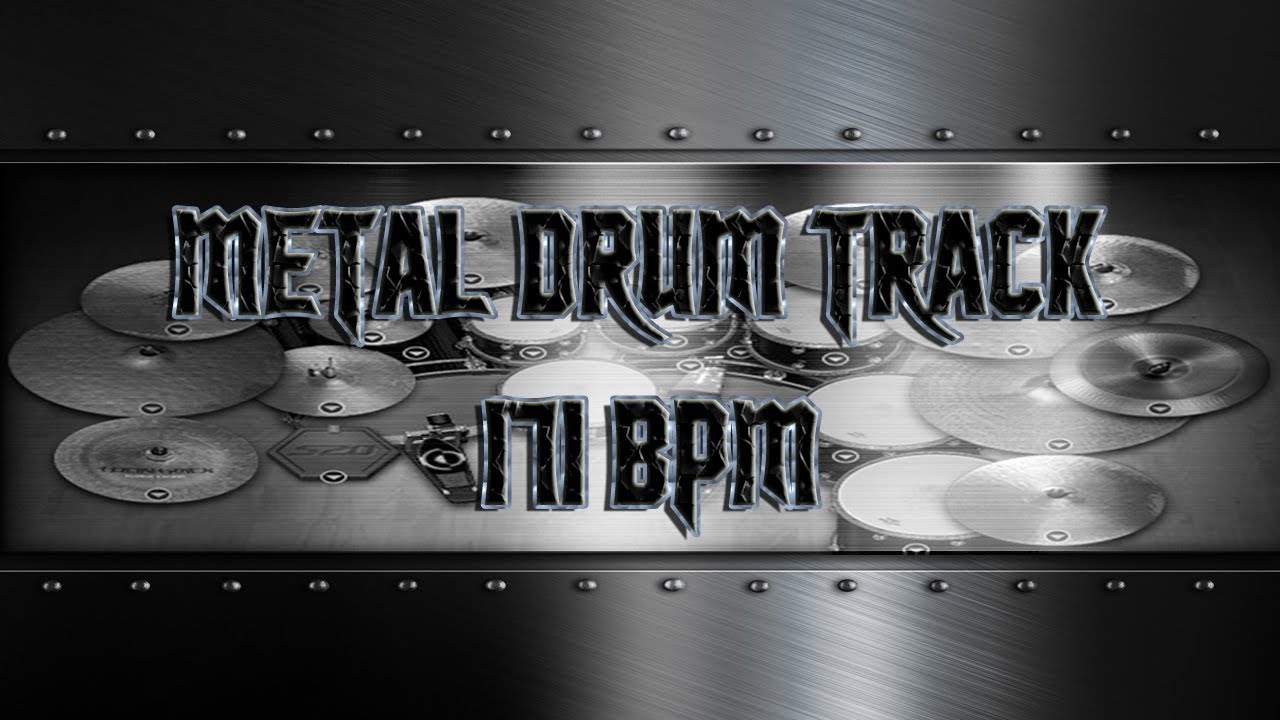 Double Bass Extravaganza Metal Drum Track 171 BPM | Preset 3.0
