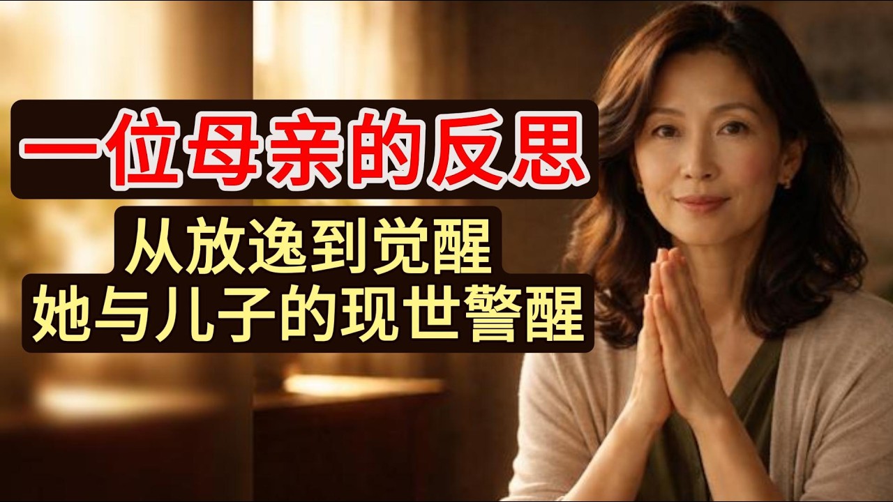 一位母親的反思: 从放逸到觉醒 I 她与儿子的现世警醒！忤逆父母的現世報