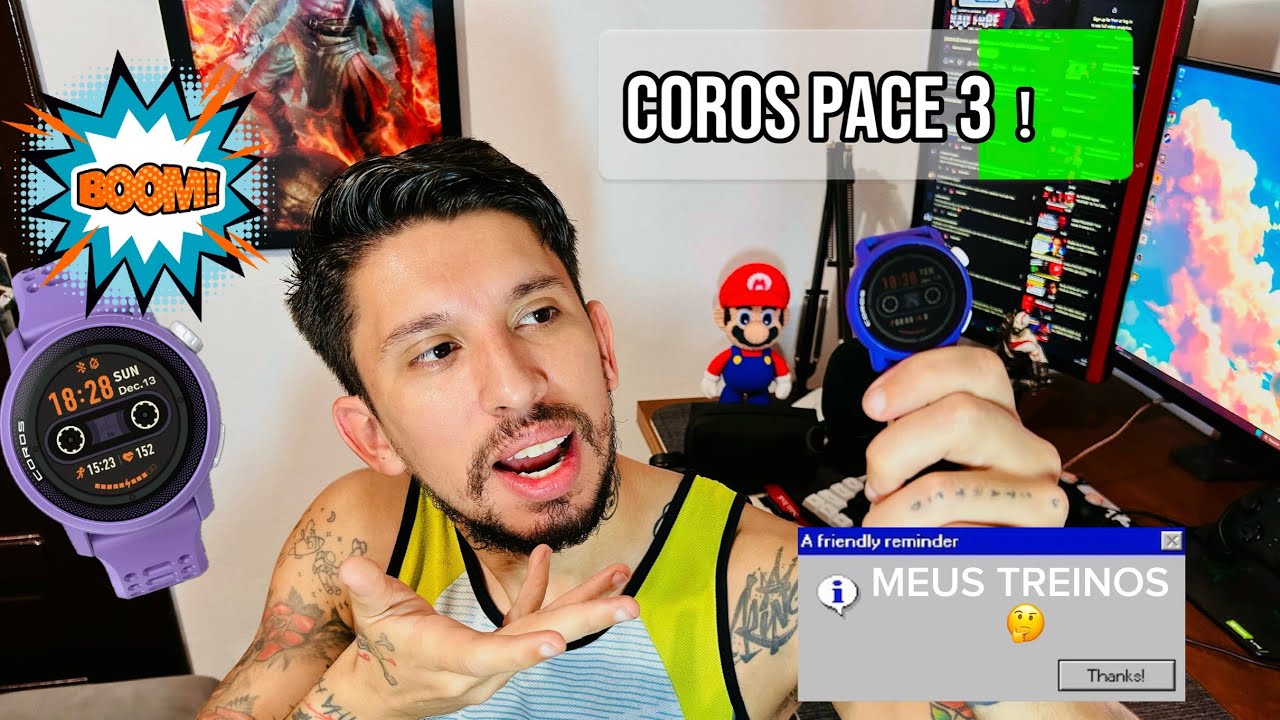 USEI O COROS PACE 3 EM TODOS OS TREINOS! OLHA ISSO 😳 #corridaderua 