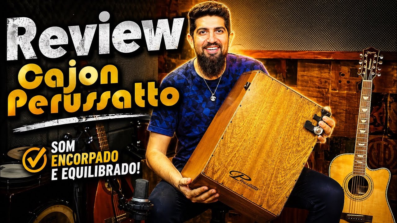 REVIEW CAJON PERUSATTO - DUAL ACÚSTICO #004 #cajon #drums #review #acústico #percussão