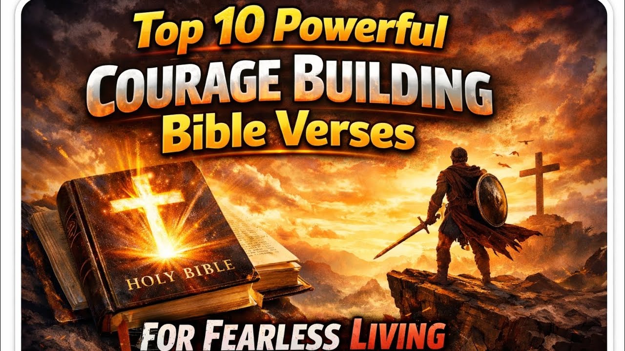 TOP 10 POWERFUL BIBLE VERSES THAT WILL BUILD YOUR COURAGE TO OVERCOME BATTLES