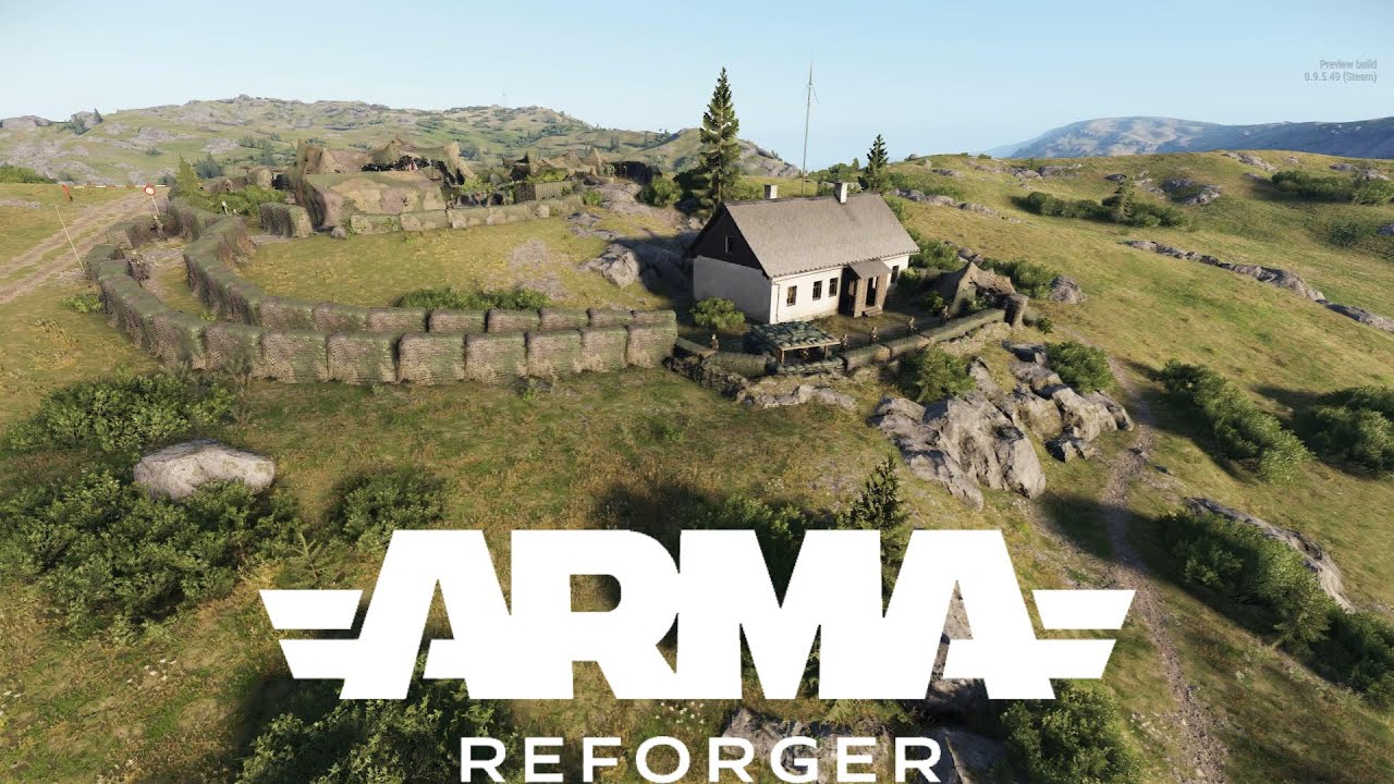 Building a FOB in Arma Reforger: Game Master Gameplay (No Commentary)
