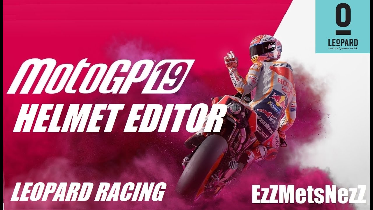MotoGP 19 Helmet editor | Leopard Racing