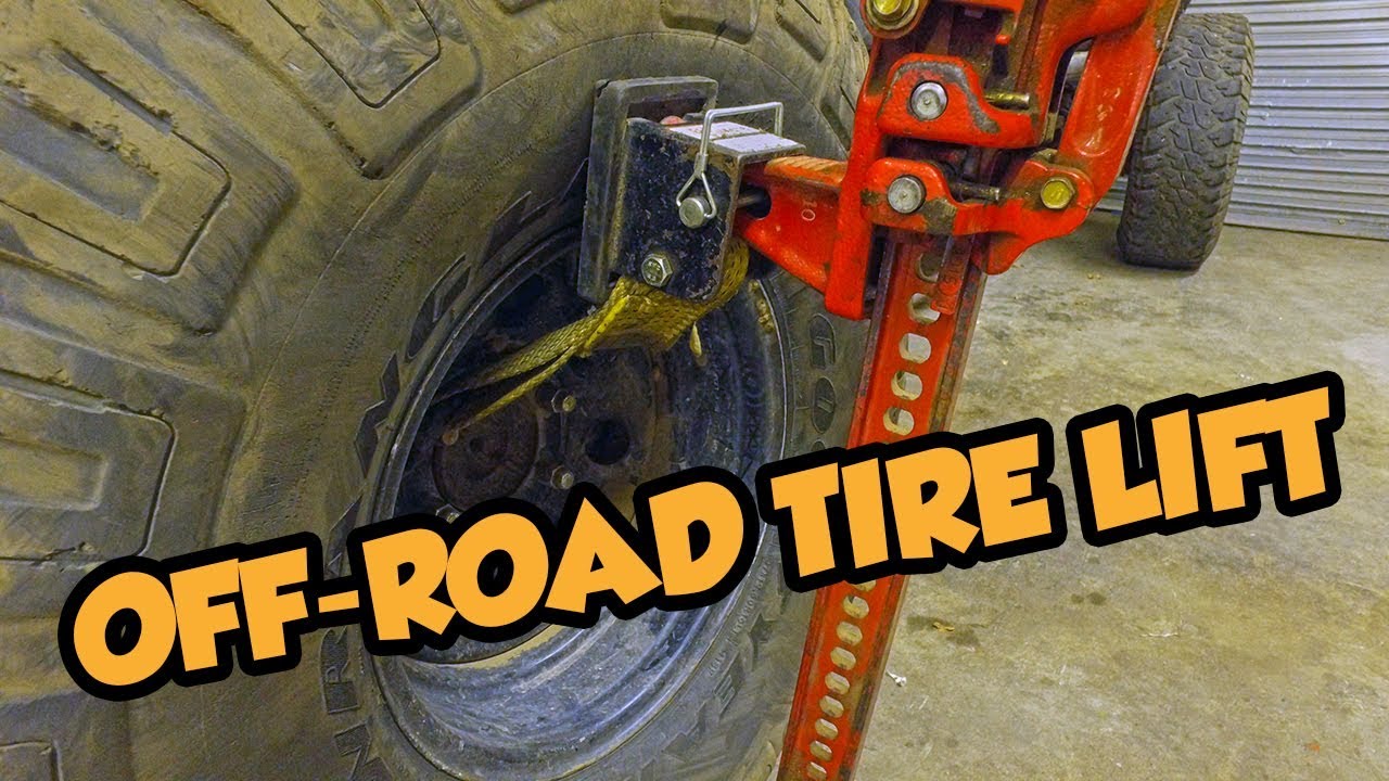 Lift Mate makes lifting your tire while off-roading easy