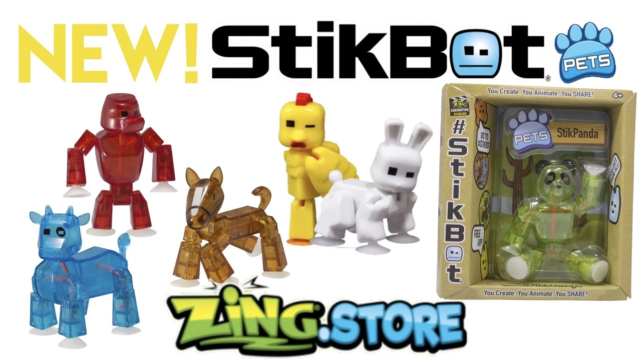 NEW STIKPETS AT ZING STORE! + STIKRABBIT? | Stikbot Leaks