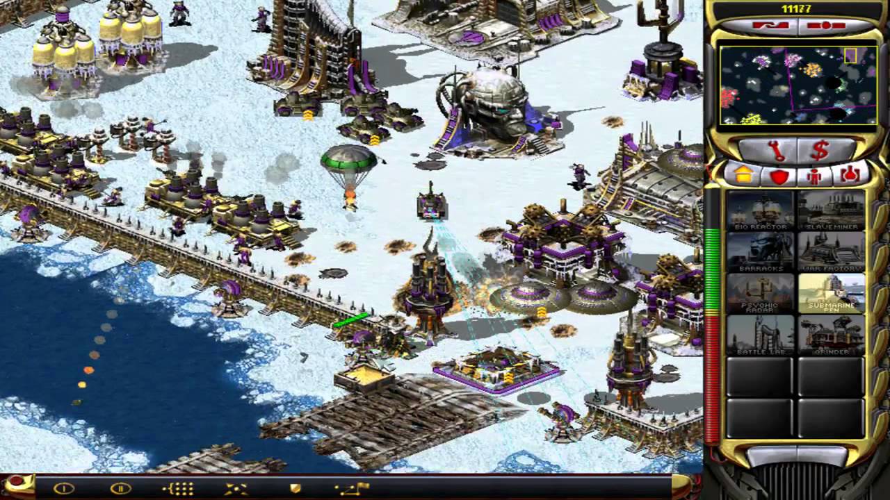 C&C Red Alert 2 Yuris Revenge Challenge Map 6 Irwe's Antarctic Revenge