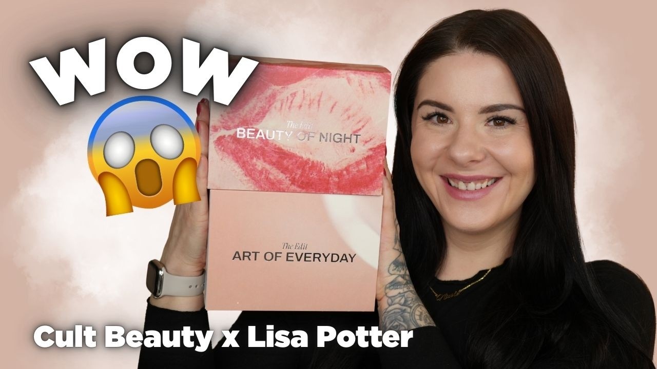 Wow CULT BEAUTY Limited Editions Lisa Potter UNBOXING