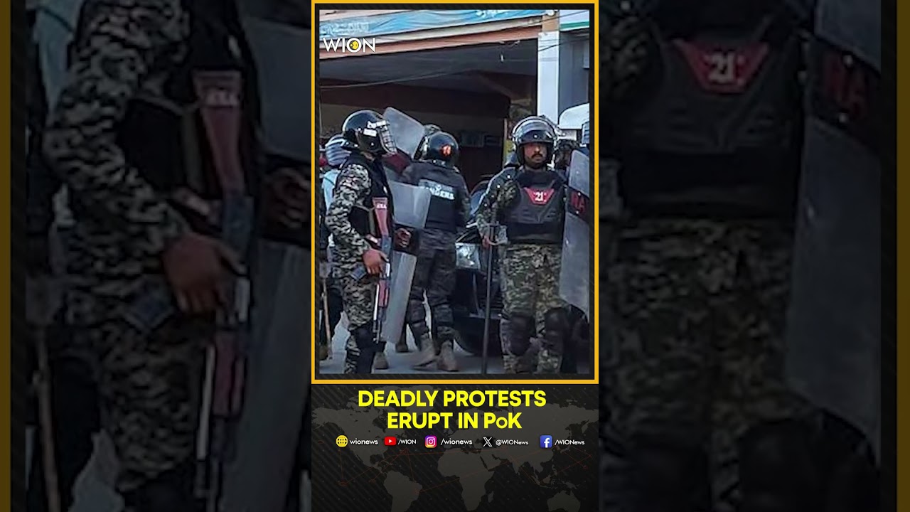 PoK Protests: 9 Killed In Pakistan-Administered Kashmir As Protest Clashes Turn Deadly | WION Shorts