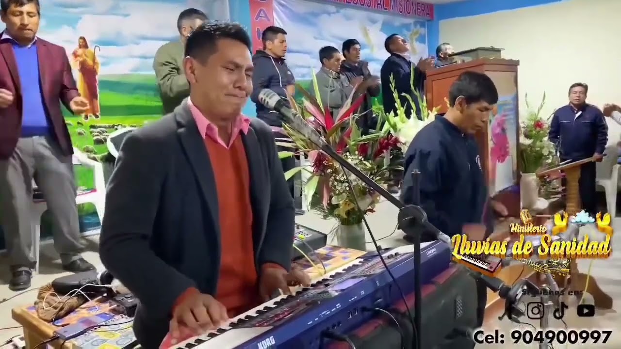 ✅️El Ministerio Lluvias de sanidad✅️Canta Hermano Elhyon Quiroz🎙🎤🎹🇵🇪🌏