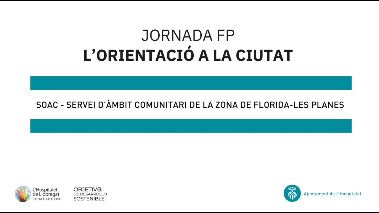 Jornada FP 'L'orientació a la ciutat'