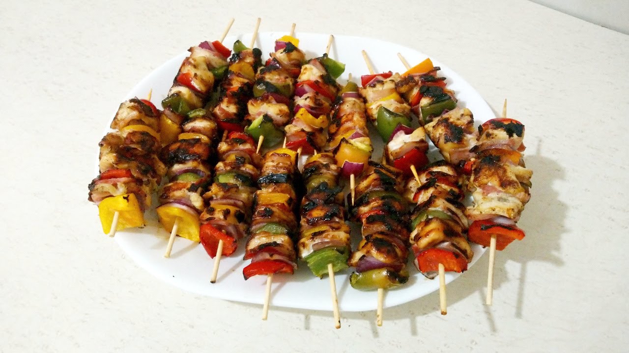 Las Recetas de Do&ntilde;a Ofe ~ Brochetas de Pollo ~