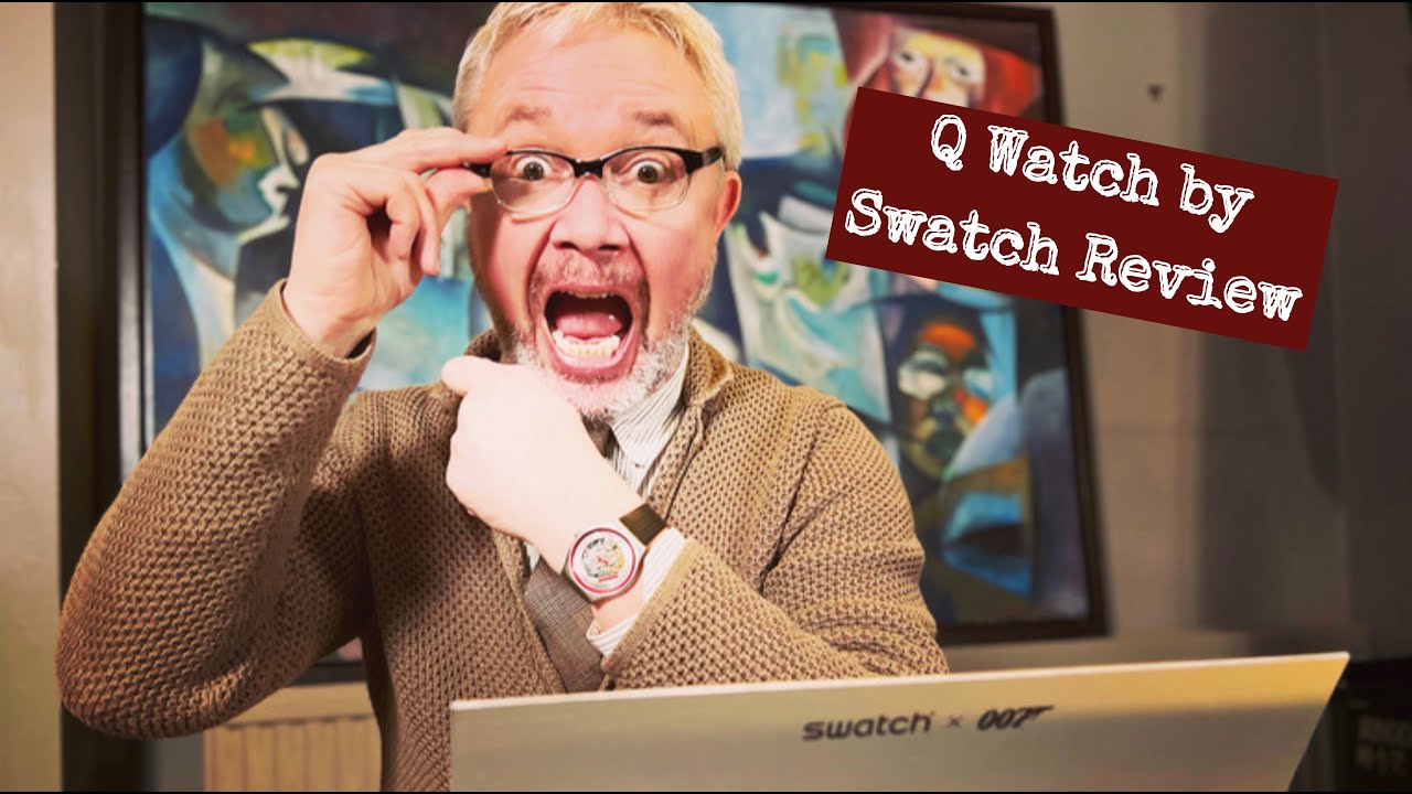 No Time To Die Q Watch by Swatch- Review and Unboxing!