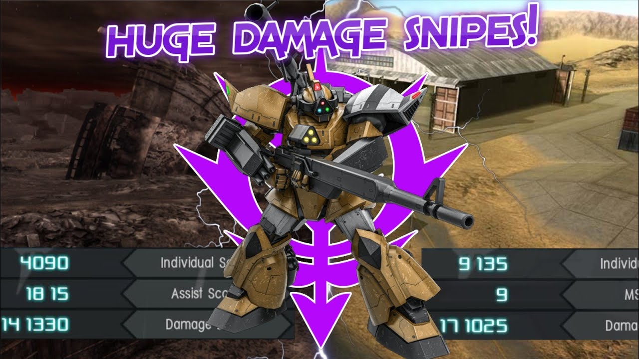 GBO2 Gelgoog Cannon (JN): Huge damage snipes!