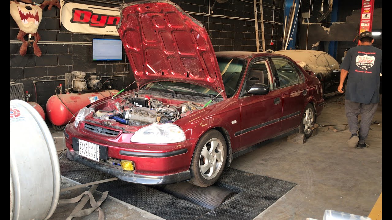 (هوندا سيفيك تيربو محرك,1.5)مشروع تجديد هوندا جزء(swap turbo)building project honda civic 98 part24