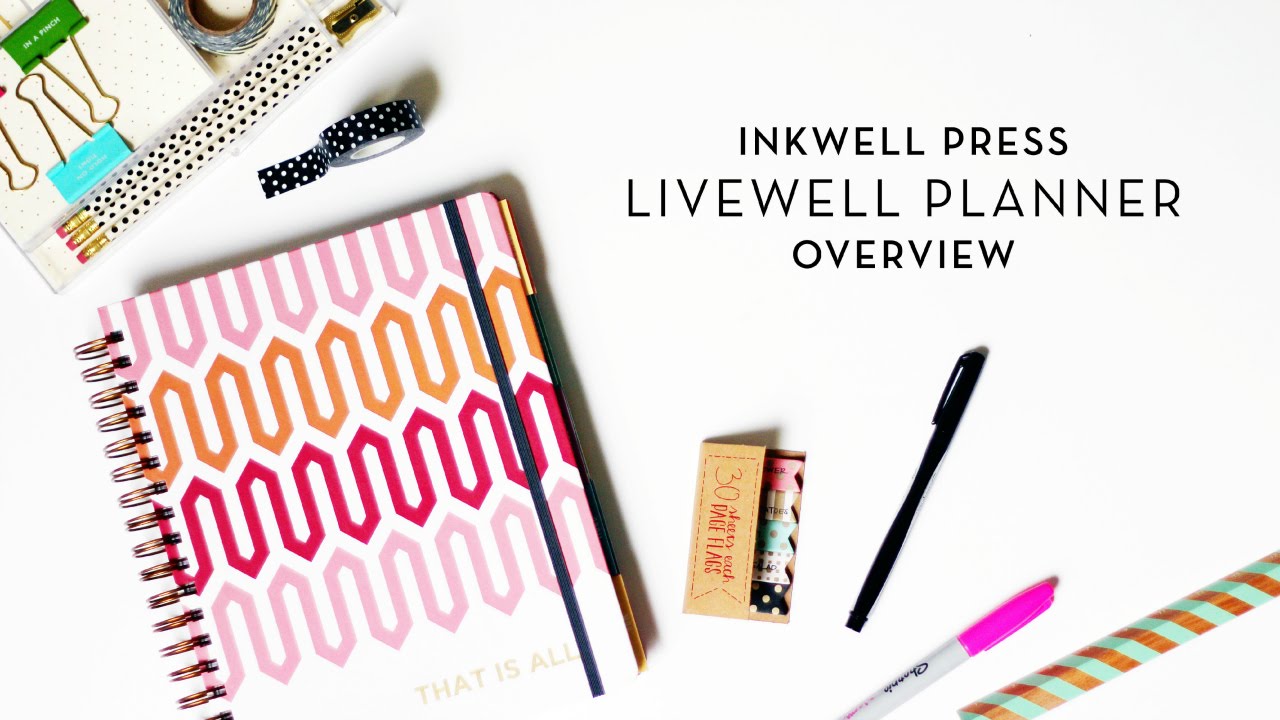 Inkwell Press liveWELL Planner Overview