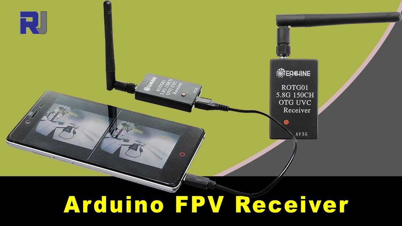 Eachine ROTG01 Android FPV receiver setup