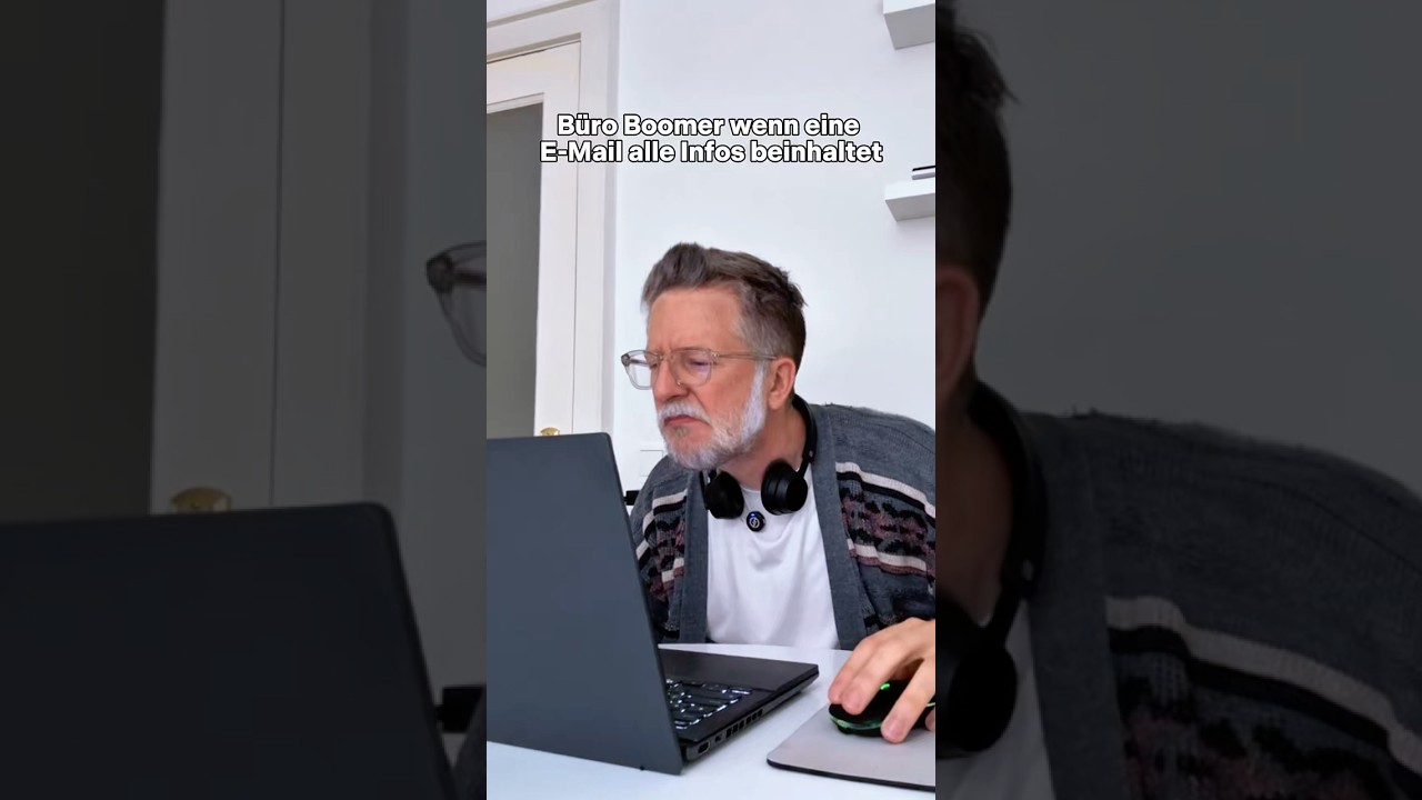 B&uuml;ro Boomer wenn eine E-Mail alle Infos beinhaltet #b&uuml;ro #homeoffice #wfh #remotework #humor #satire