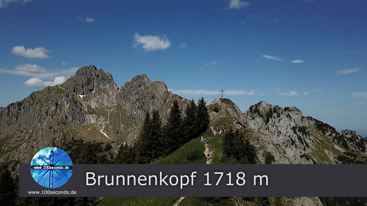 Bergtour Brunnenkopf 1718m von Linderhof