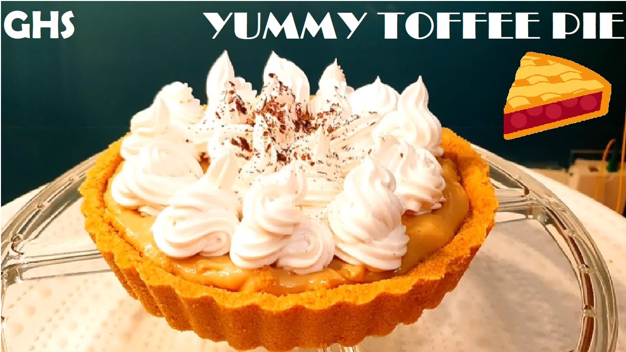 world best from scratch in house banoffee toffee pie | toffee pie ki recipe | Tasty | GHS