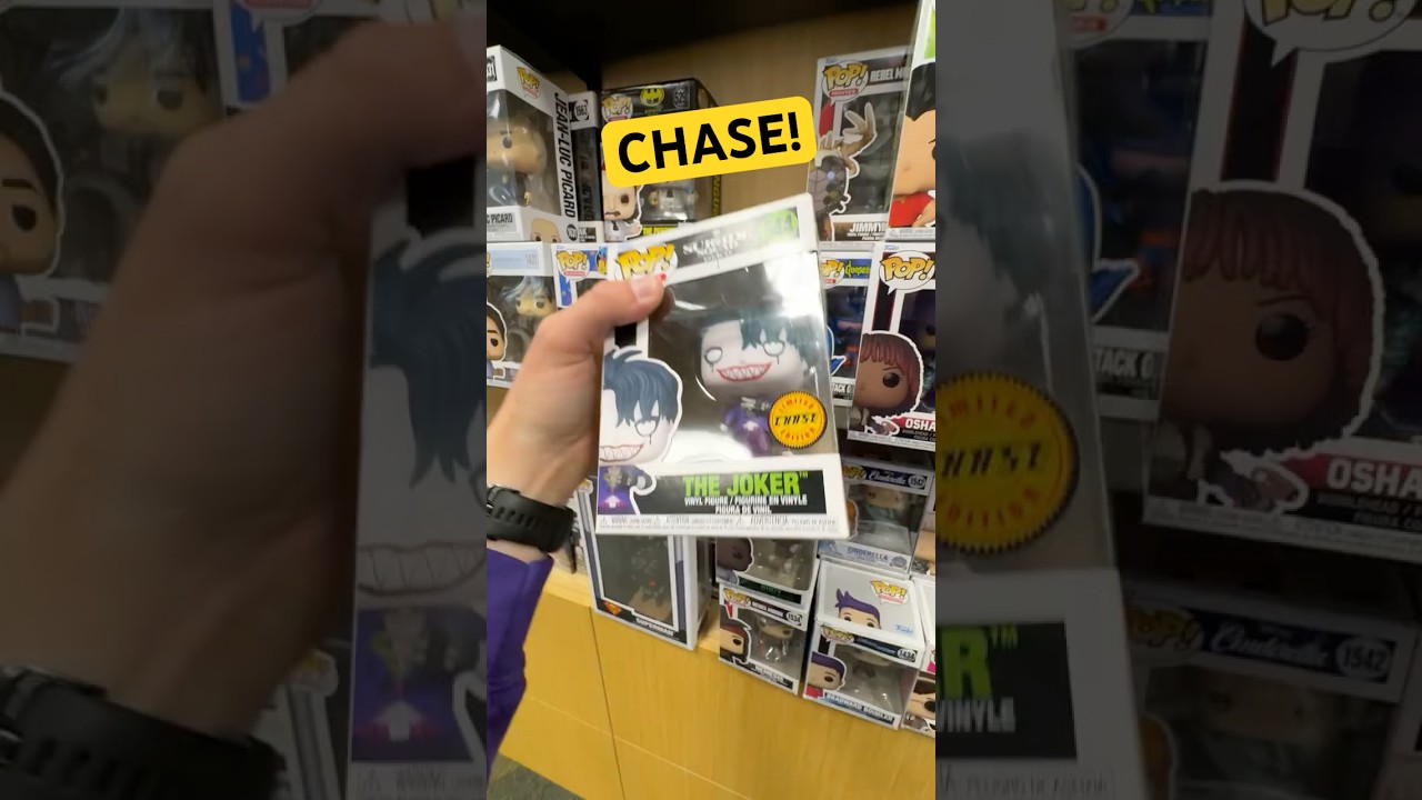 CRAZY CHASE FIND! (Funko Pop Hunt)  #funko #funkopop