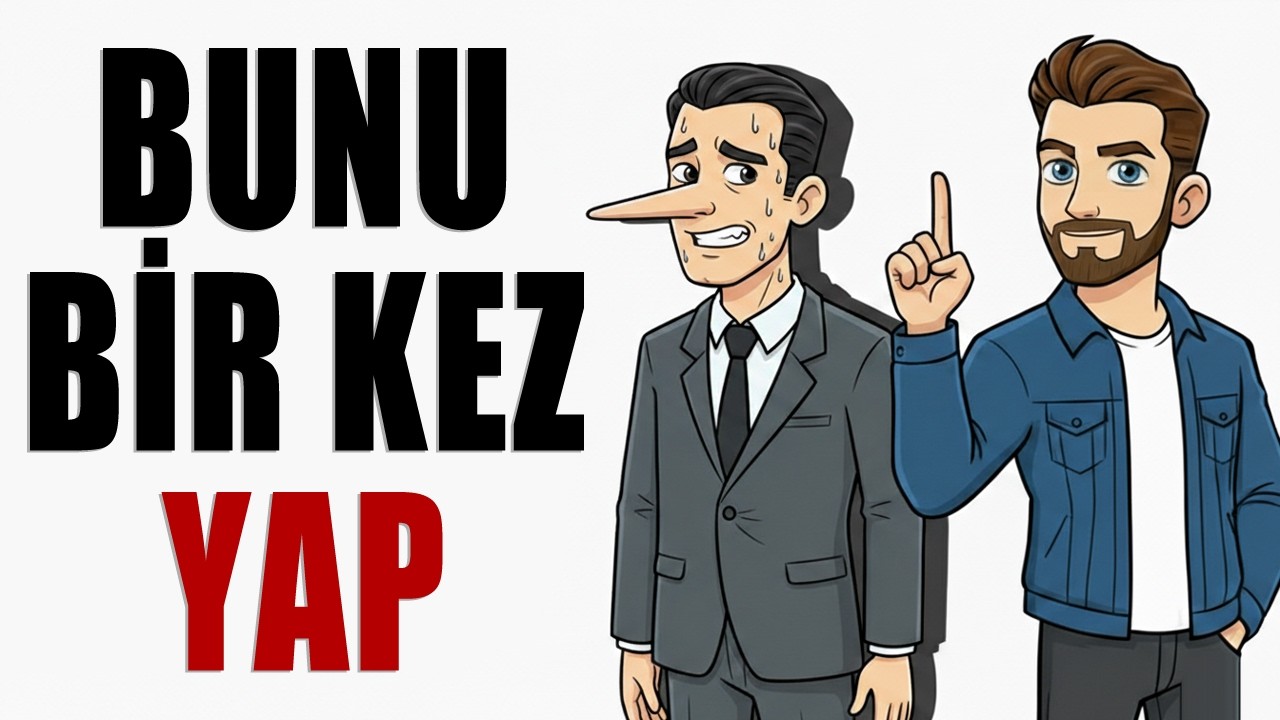 Yalancıyı 3 Saniyede Susturan Tek Cümle Psikoloji