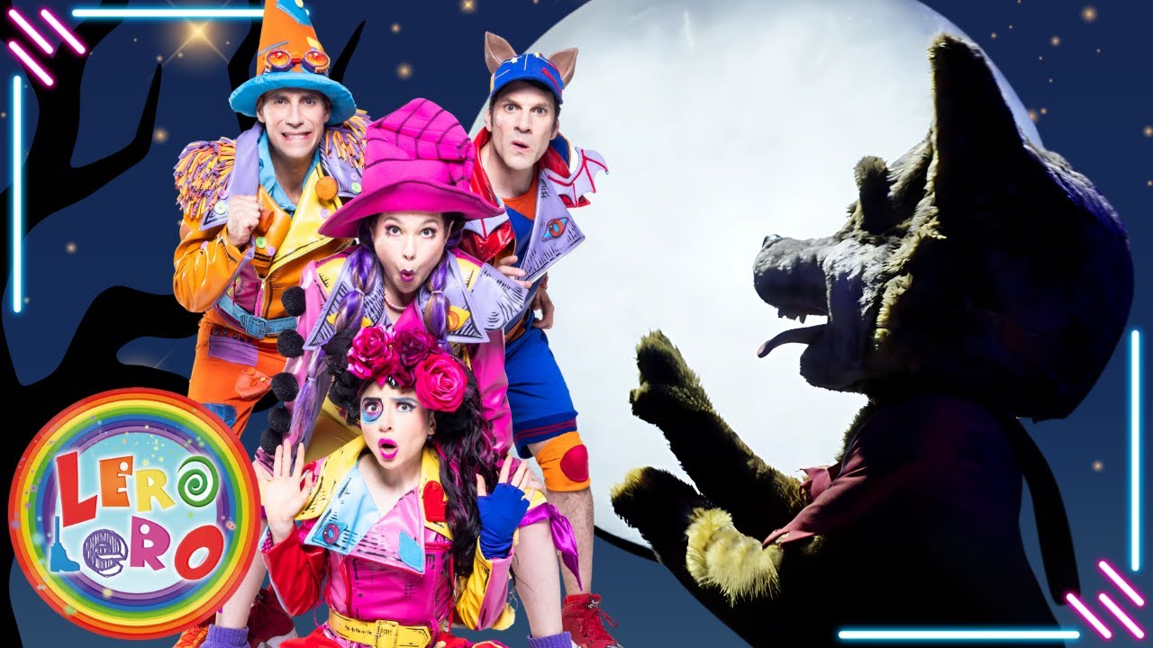 El Hombre Lobo 🎃 #Halloween 🎃Canción con Historia 🌈 Para niños | Lero Lero