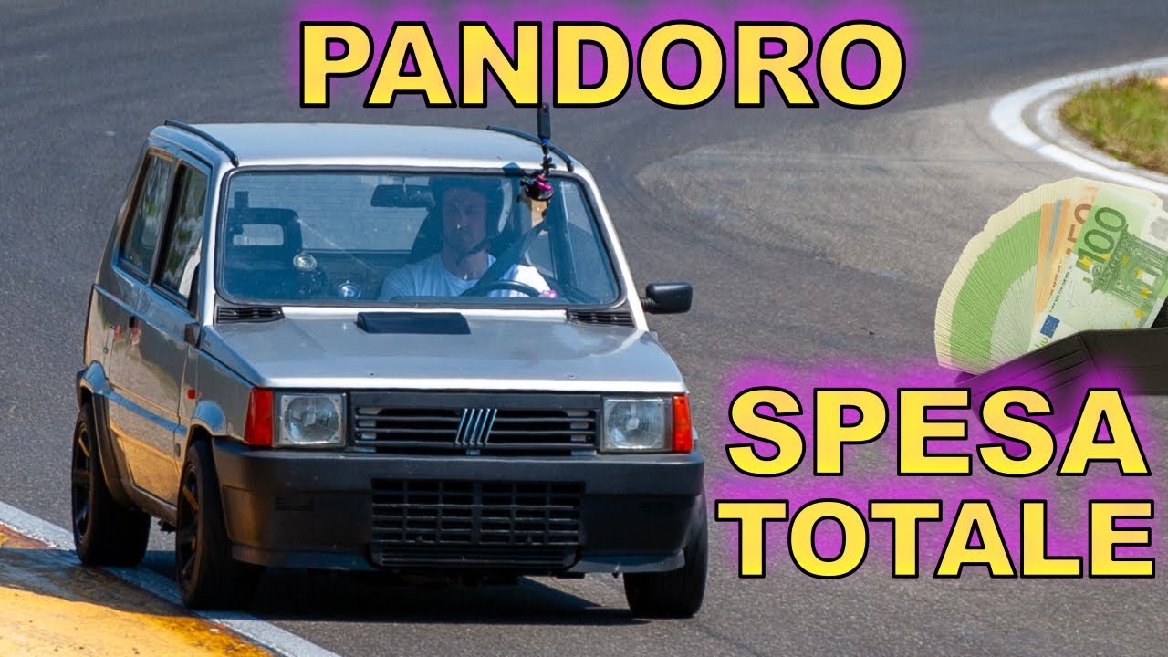 Quanto ho SPESO 💶 per costruire il PANDORO? TROPPO! Costi completi per questa piccola Fiat Panda