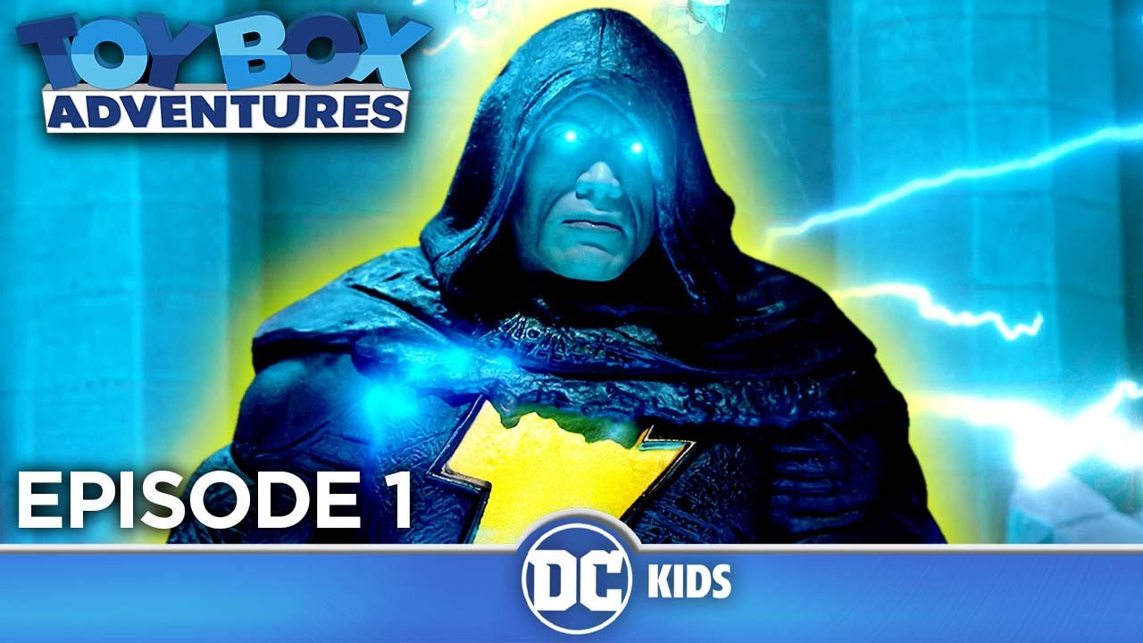 Black Adam DC Toy Box Adventures | Episode 1 | Black Adam Released | @dckids