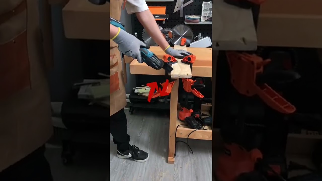 The right way to use the oscillating tool.