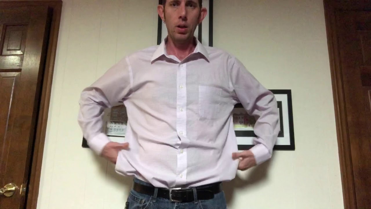 Tailoring a dress shirt