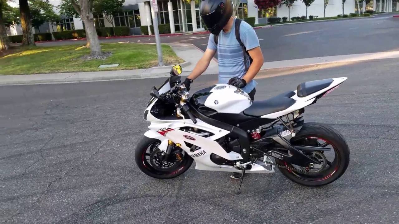 09-16 YAMAHA R6 MJS FULL HEADERS /M4 SLIPON REV AND DRIVE BY