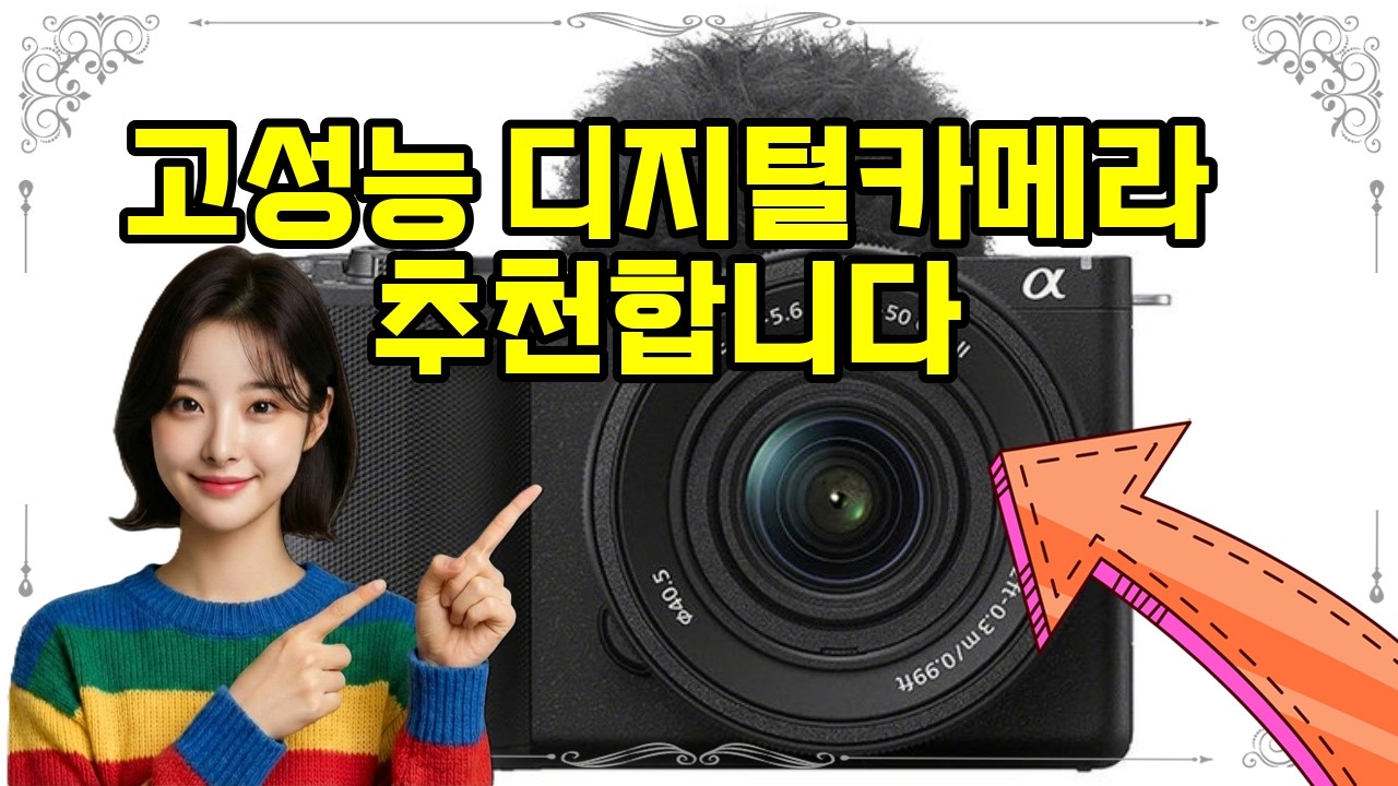 ❤️추천 디지털카메라 초고화질 4K 영상과 편리한 스위블 화면으로 완벽한 순간을 담아보세요! 📸✨