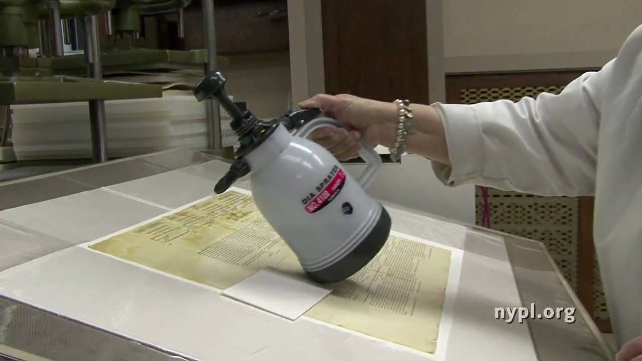 Behind the Scenes at NYPL's Conservation Lab