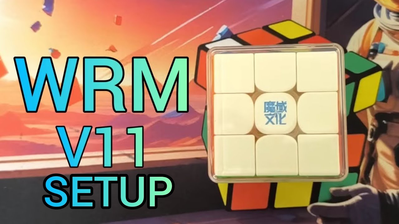 Moyu Weilong WRM V11 setup and review.