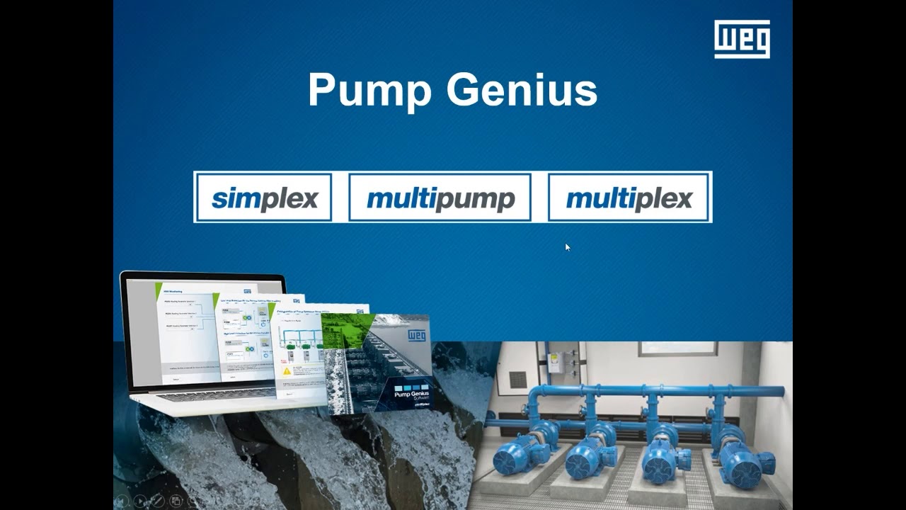 WEG Webinar: Soluciones WEG para sistemas de bombeo inteligente de fácil programación