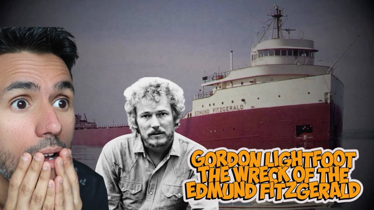 Gordon Lightfoot - The Wreck Of Edmund Fitzgerald - FIRST TIME HEARING REACTION