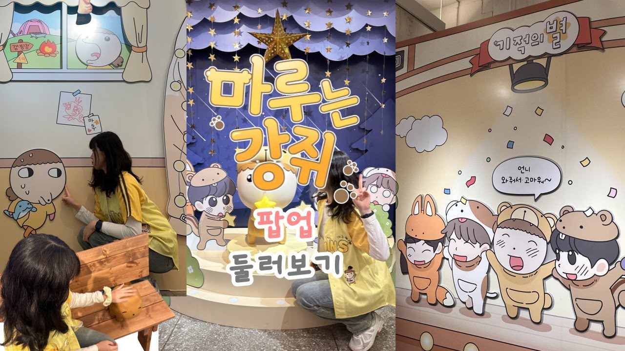마루는 강쥐 팝업 스토어 기적의 별 | 내부 둘러보기