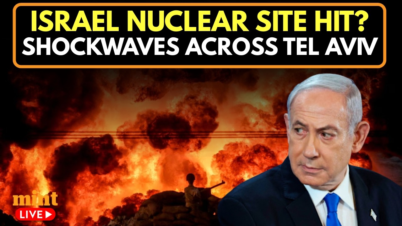 LIVE | Massive Explosion Near Israel&rsquo;s Nuclear-Linked Facility Sparks Panic | Netanyahu | Iran