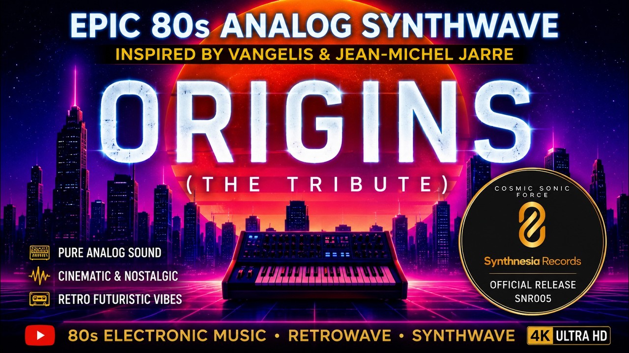 Origins (The Tribute) – Pure Synthwave / Retrowave Instrumental | 80s Analog Synth Music