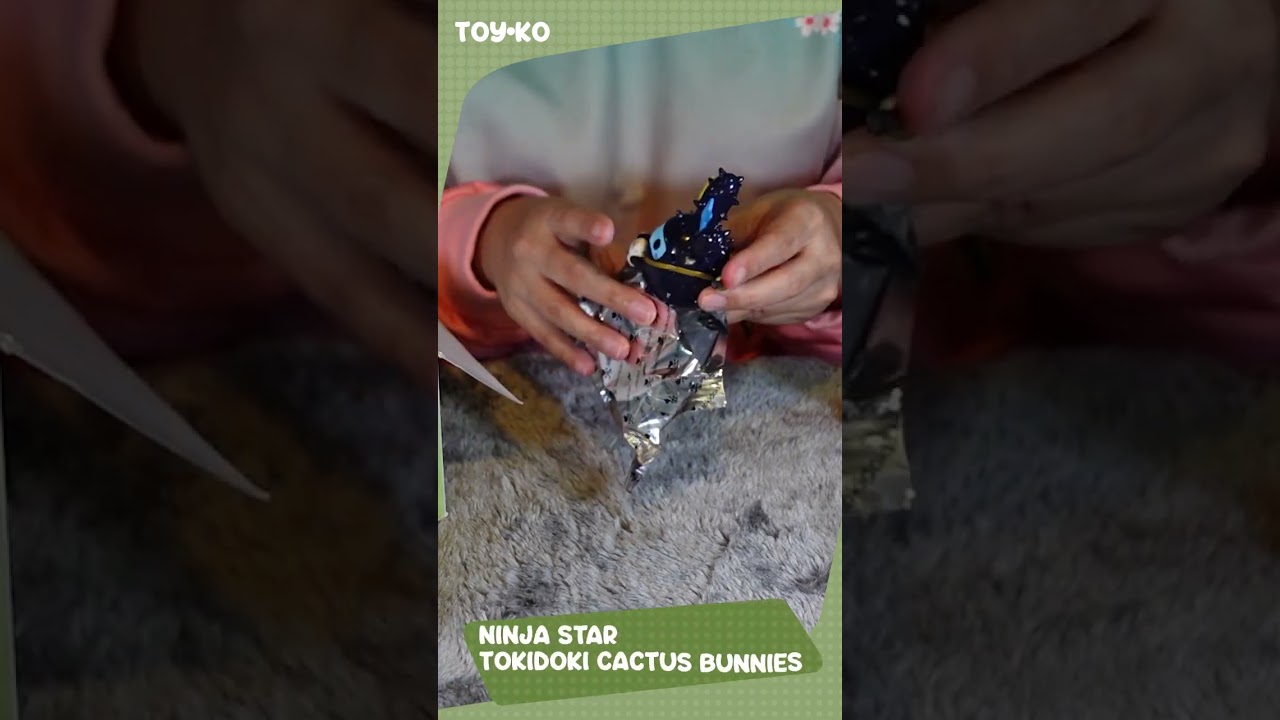 Miniso x Tokidoki Cactus Bunnies - Toy Unboxing (ASMR) Part 5