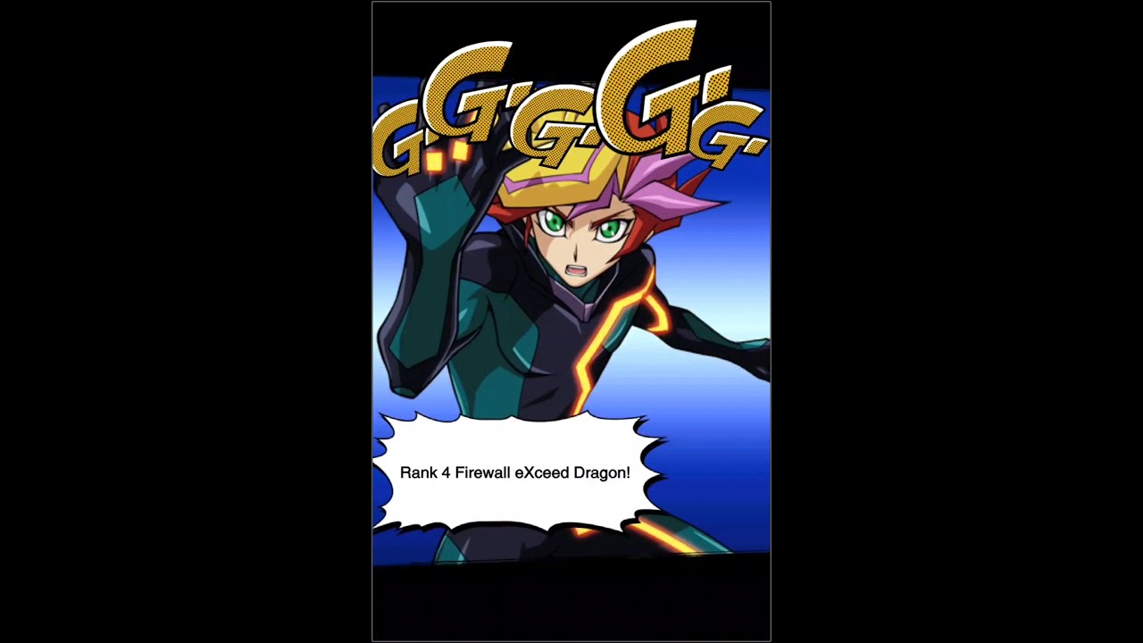 Yugioh Duel Links - Playmaker XYZ summon Firewall eXceed Dragon