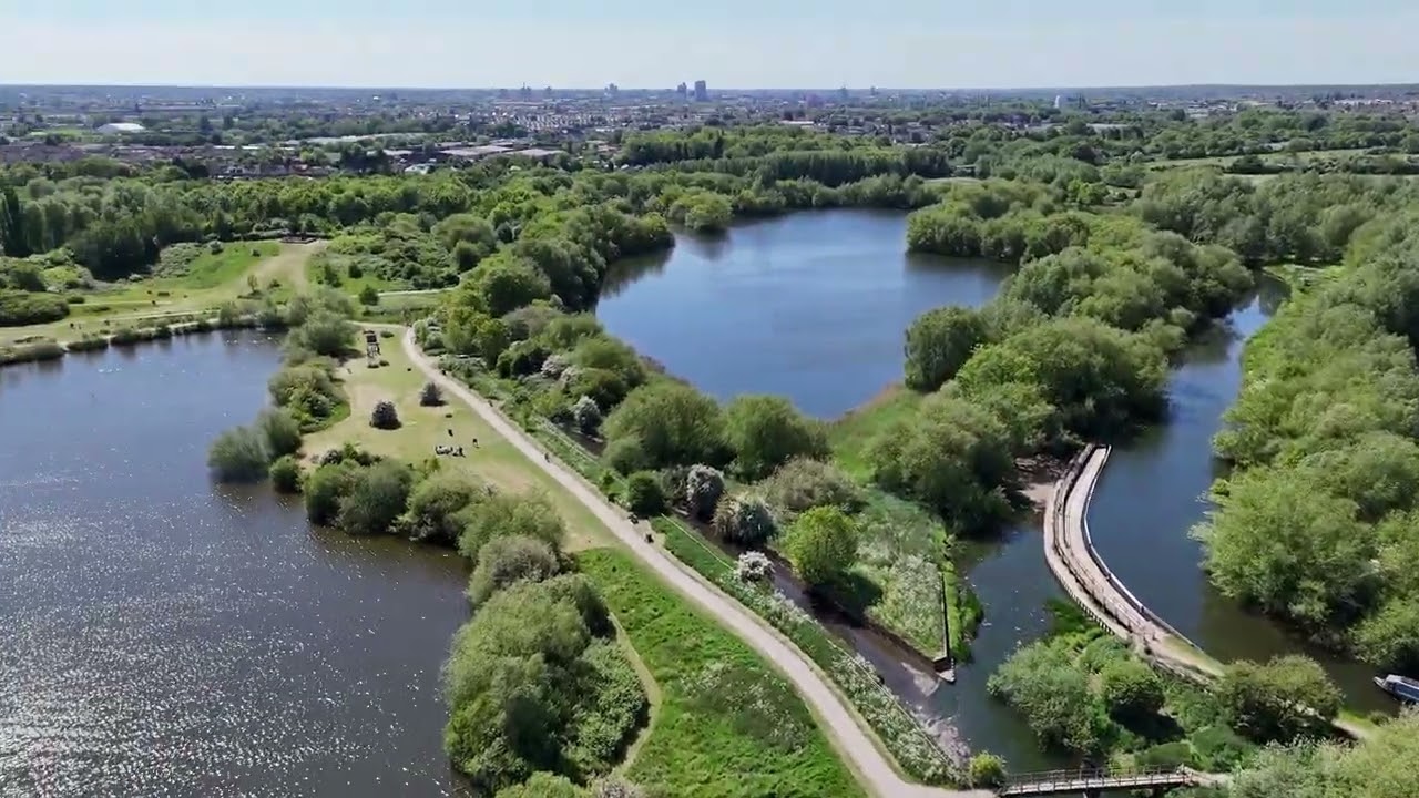 DJI mini 4 pro Watermead Country Park