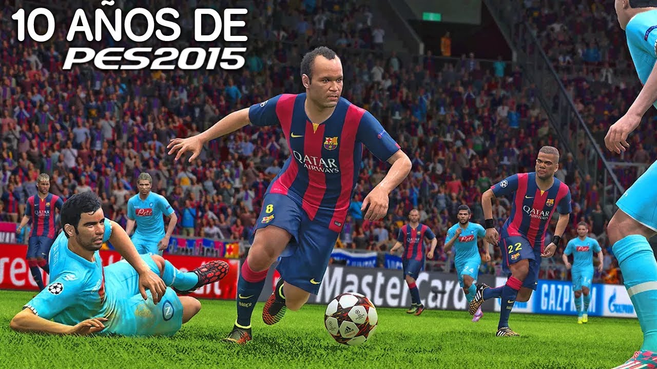 10 AÑOS DE PES 2015
