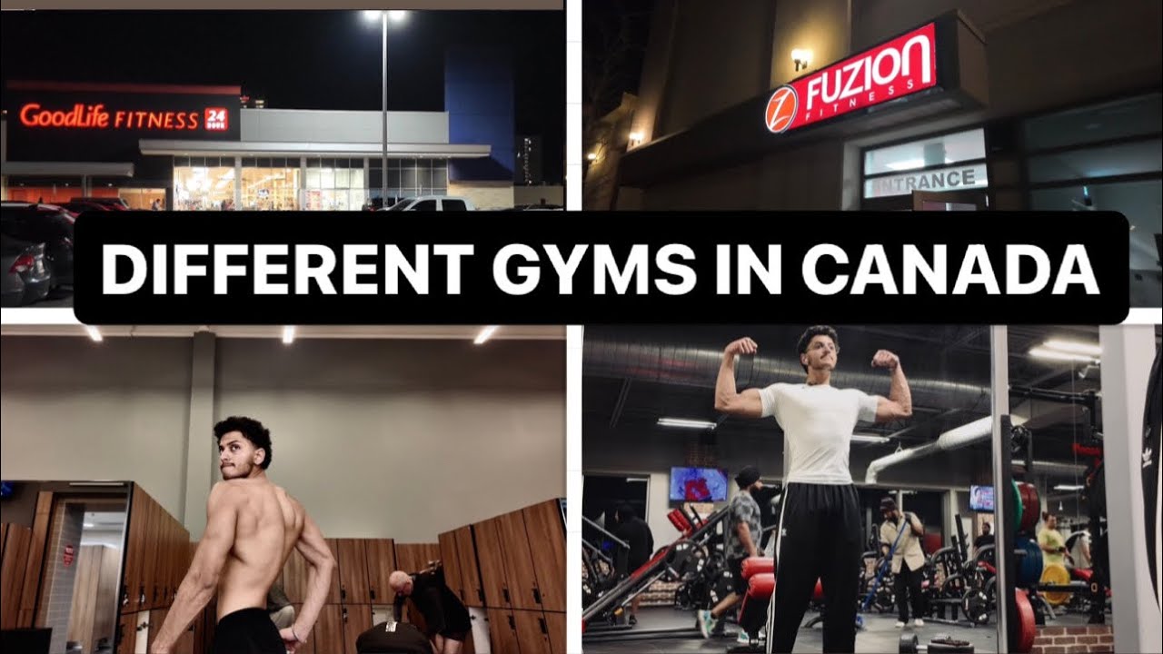 Exploring Different Gyms 💪 in Canada 🇨🇦 | GoodLife Fitness | Fuzion Fitness | Vlog - 8