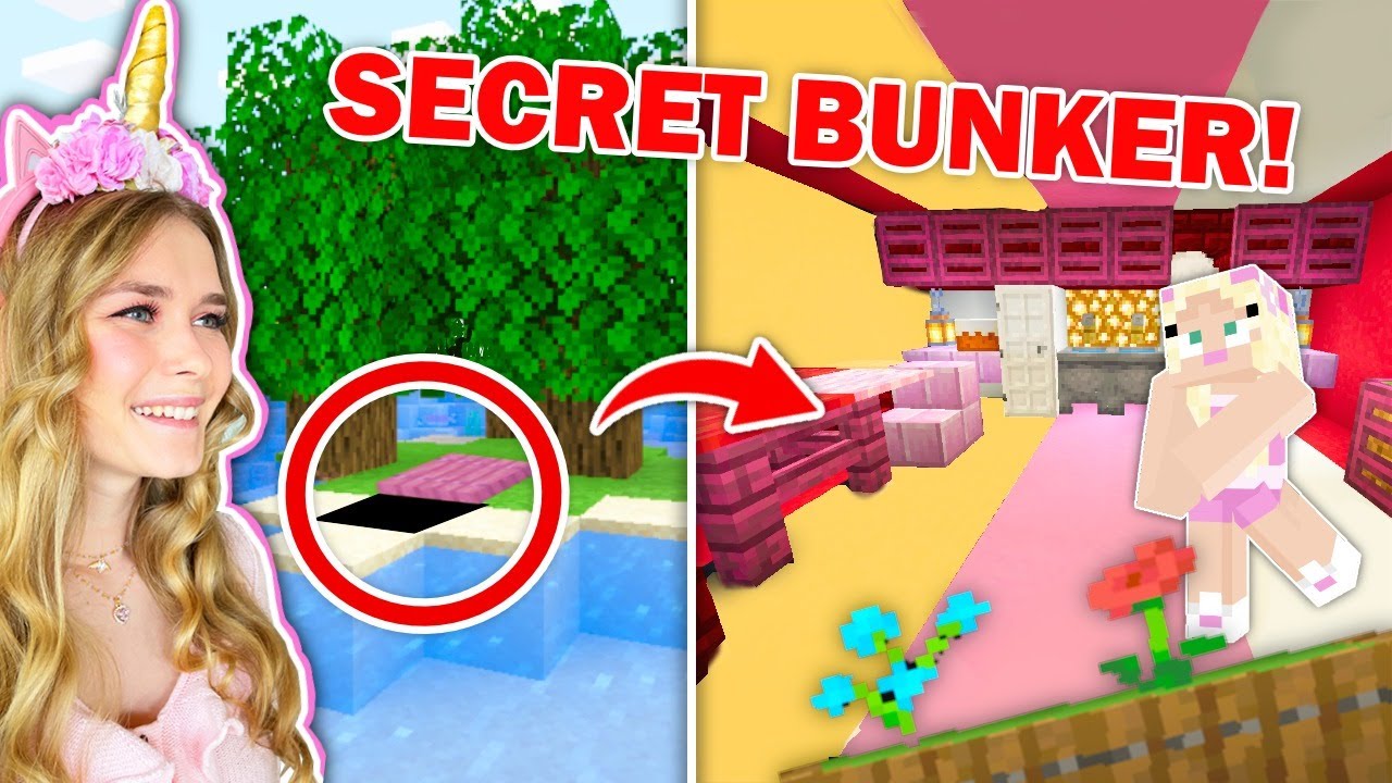 *NEW* TOP SECRET UNDERGROUND BUNKER In Minecraft!
